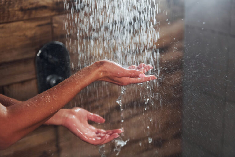 chlorine in shower