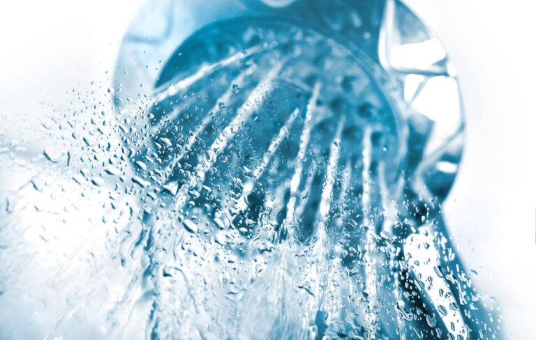 eczema water shower