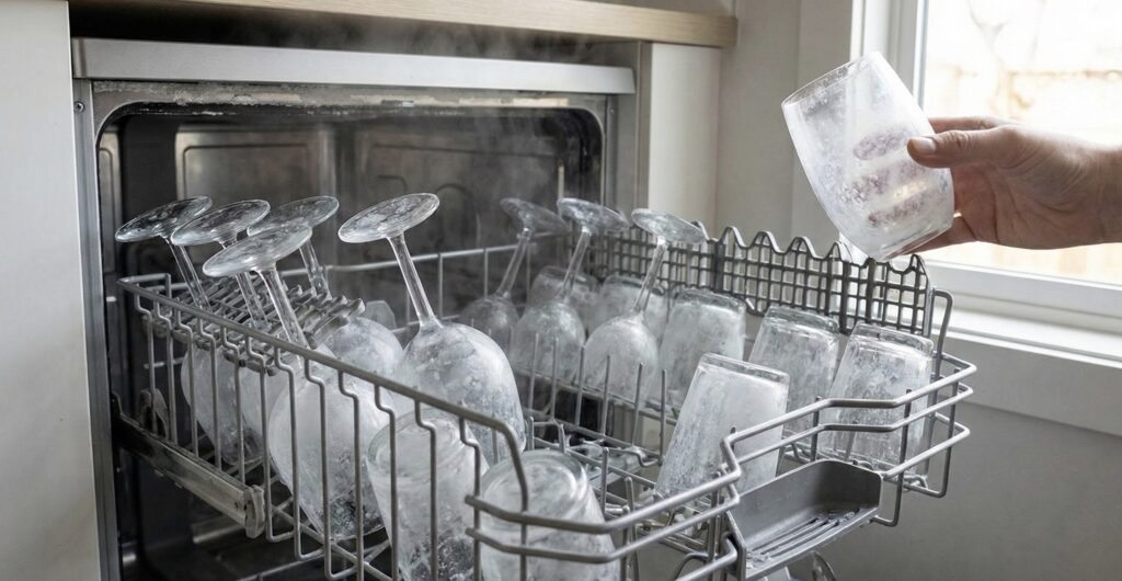 White Film on Your Dishes? It’s Not the Soap, It’s the Minerals