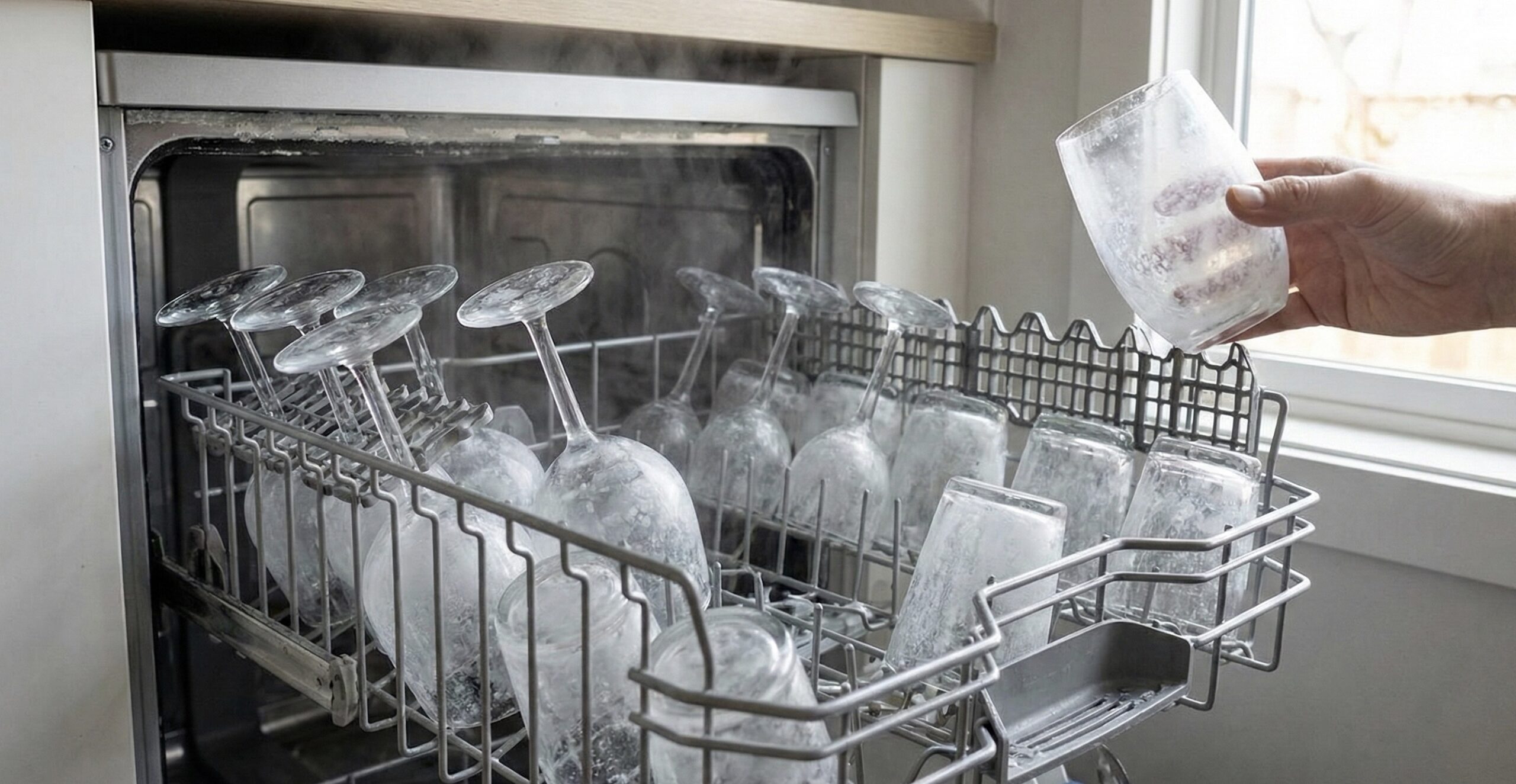 White Film on Your Dishes? It’s Not the Soap, It’s the Minerals
